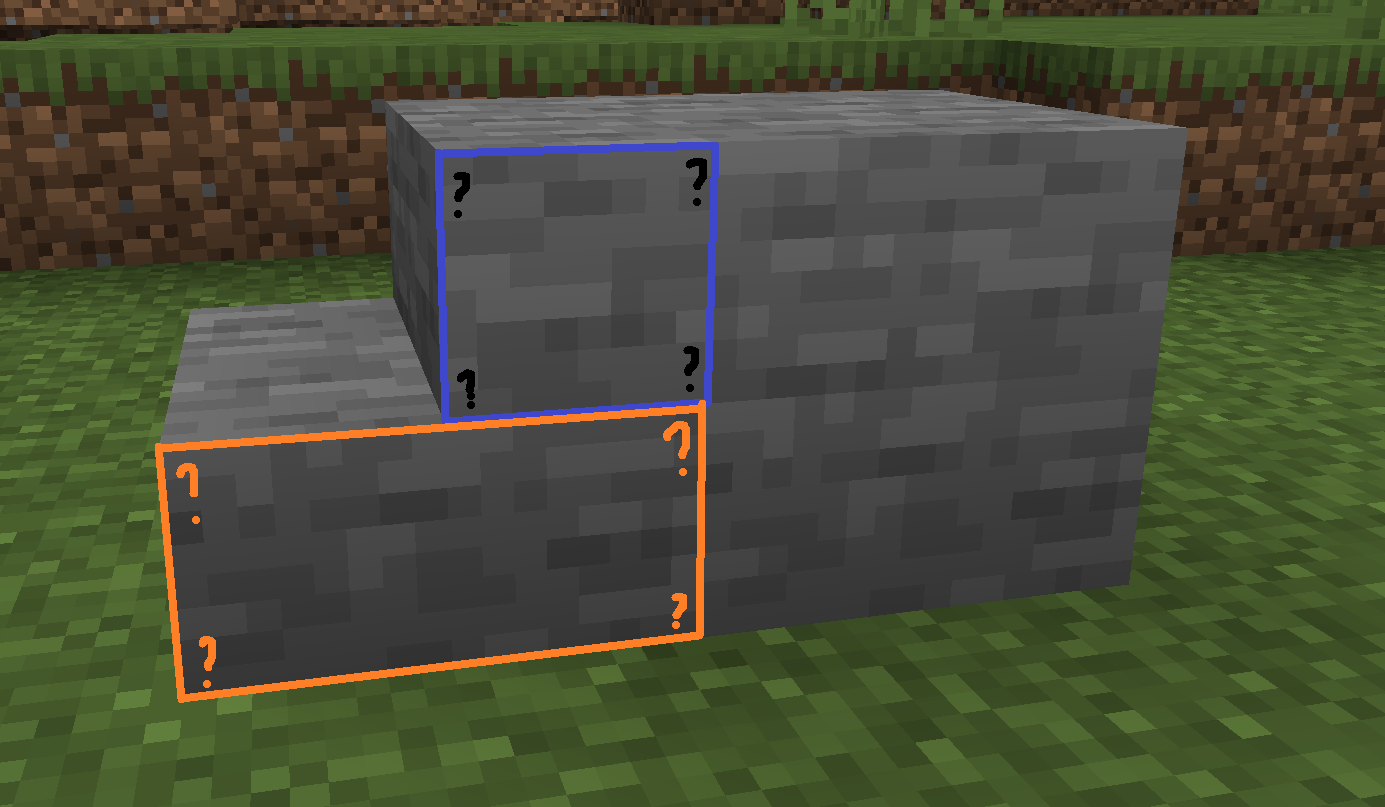 quads with question marks in the corners