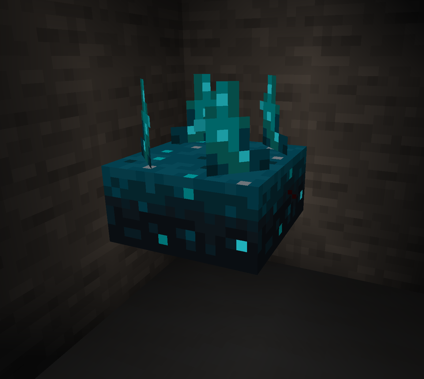 slab below sculk sensor with enhanced