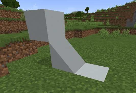 flat ao sloped block with vanilla